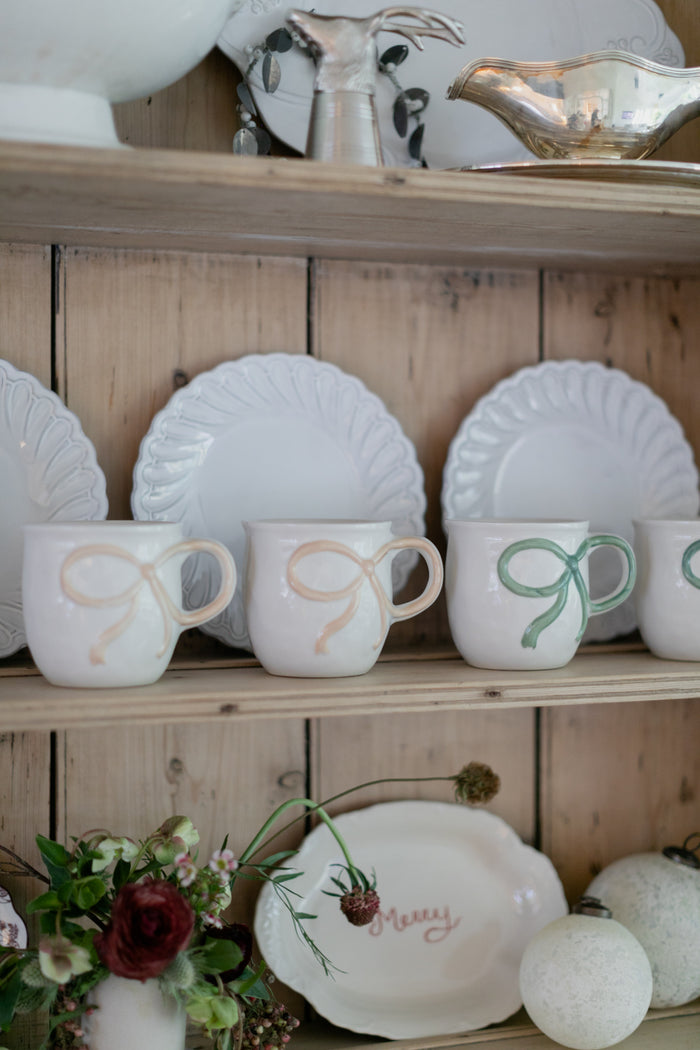 Wintry White Glass Ornament