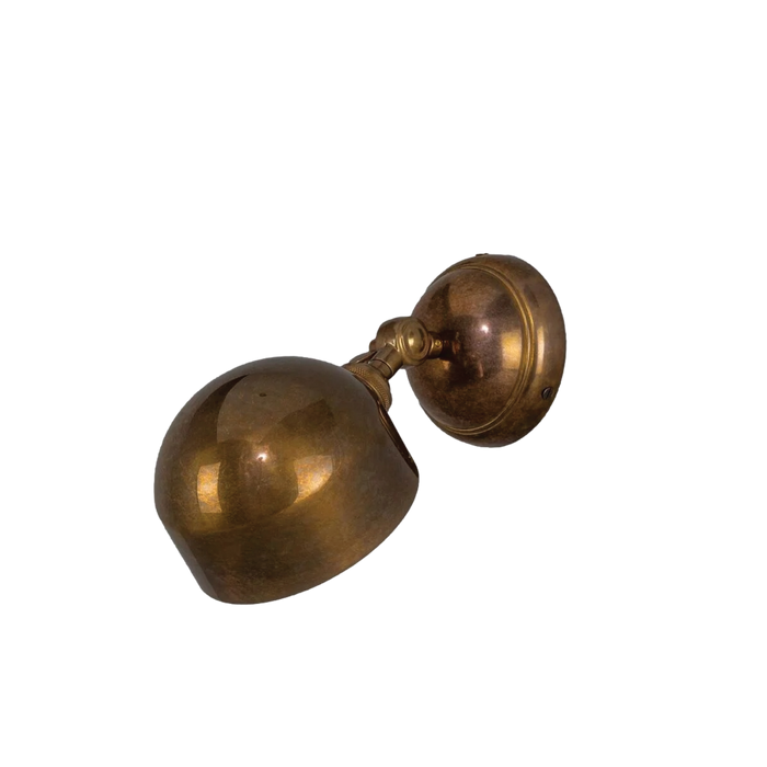 Dale Vintage Adjustable Brass Picture Light