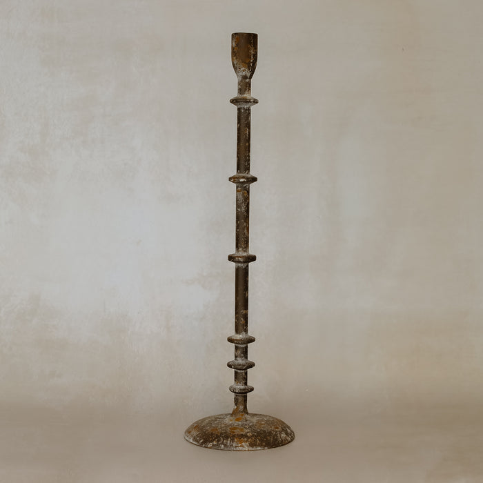 Augustus Iron Candle Holder - Tall
