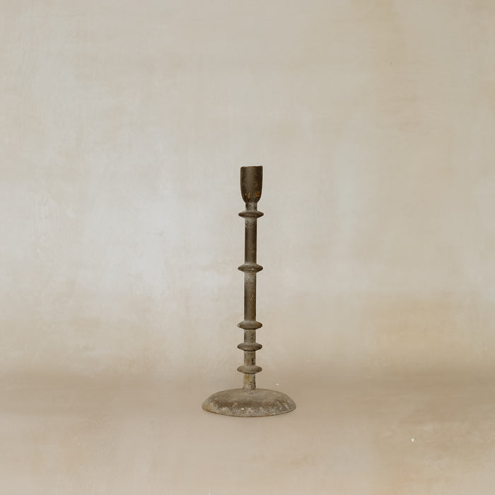 Augustus Iron Candle Holder - Short
