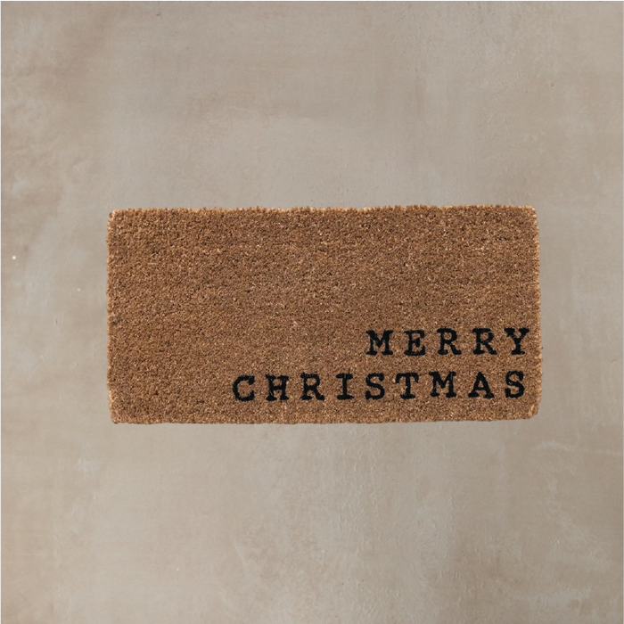 Christmas Coir Doormat