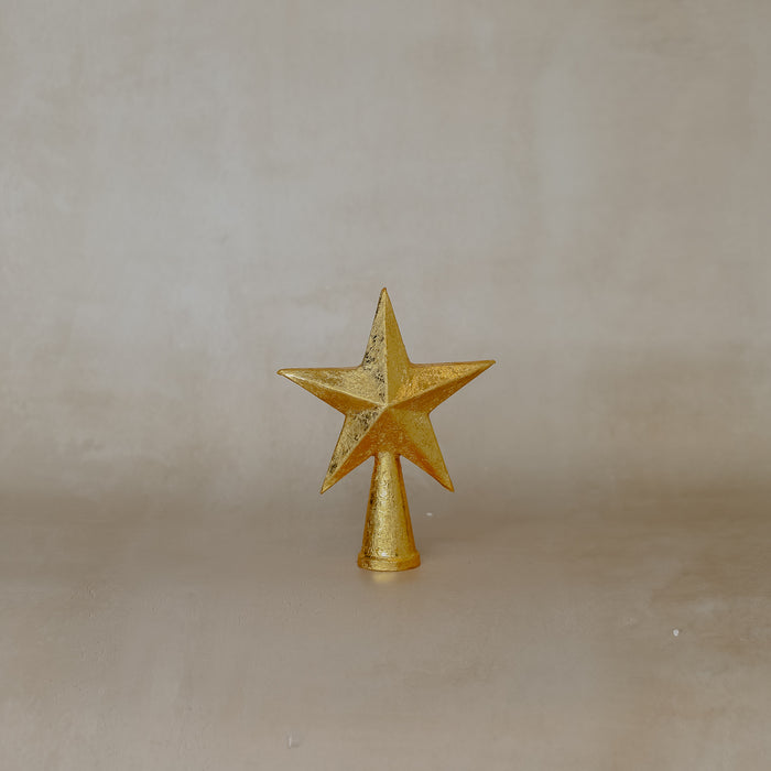 Gold Star Tree Topper