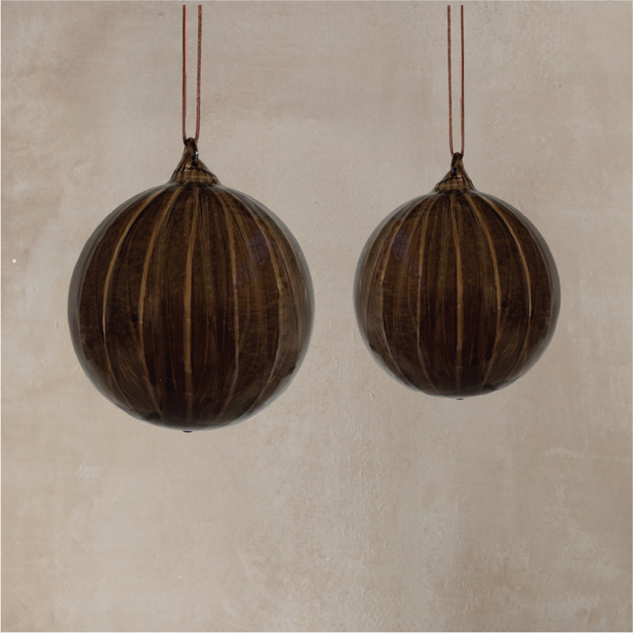 Good Tidings Glass Ornament