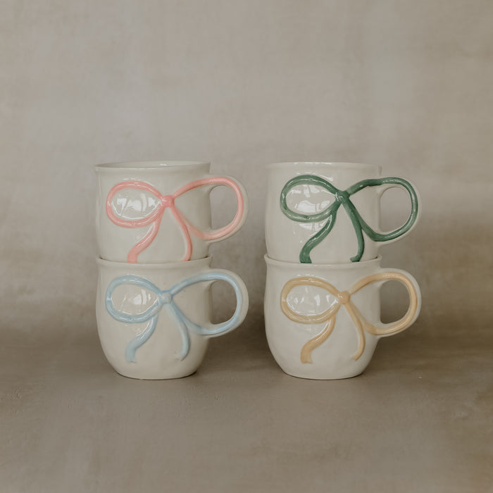 Roxie Ribbon Mugs