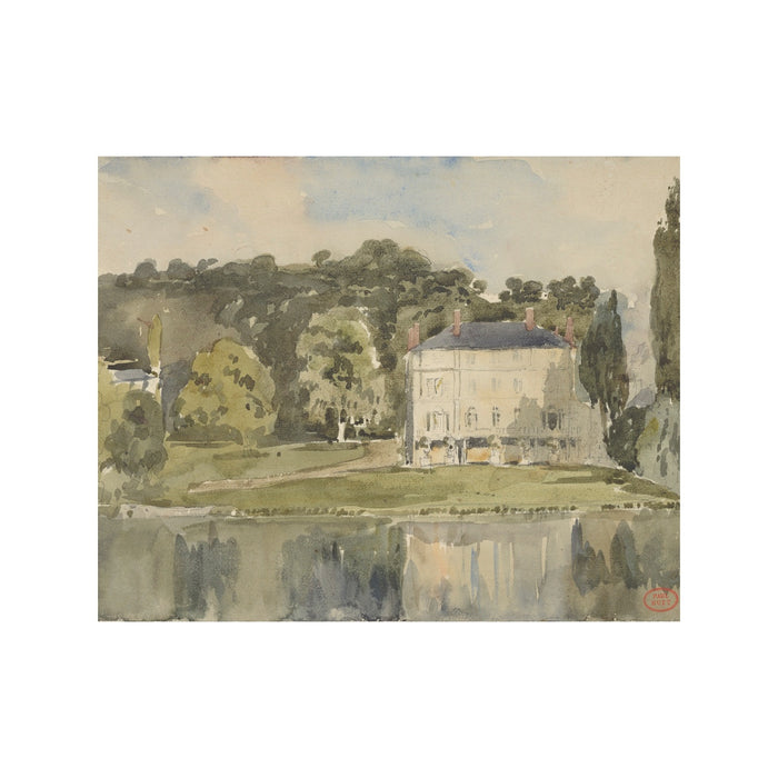 Lake Château - Unframed Art Print