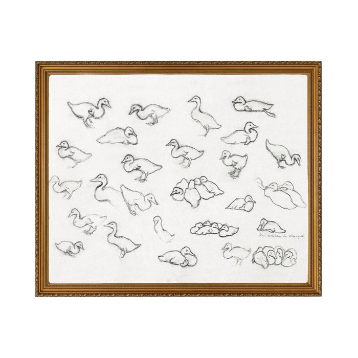 Ducklings - Unframed Art Print