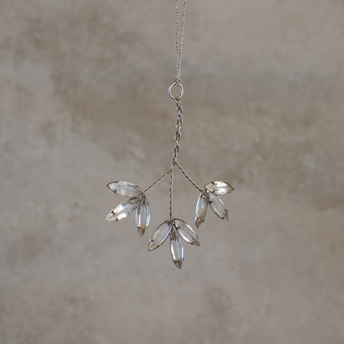 Winterleaf Beaded Ornaments