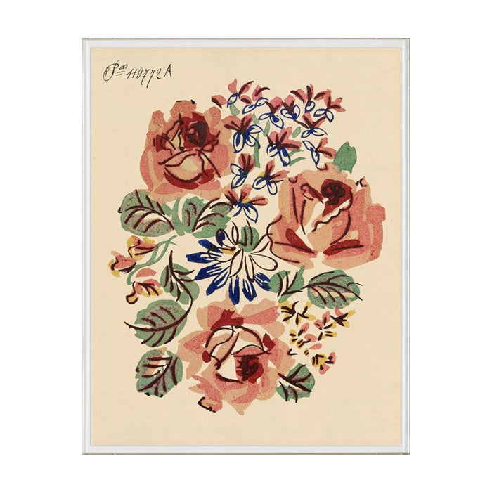 French Rose Bouquet II Art