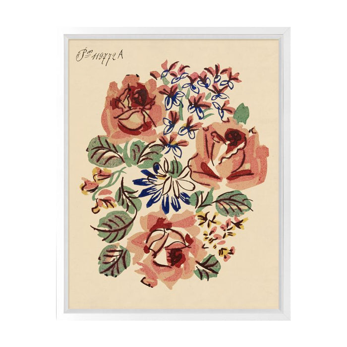 French Rose Bouquet II Art