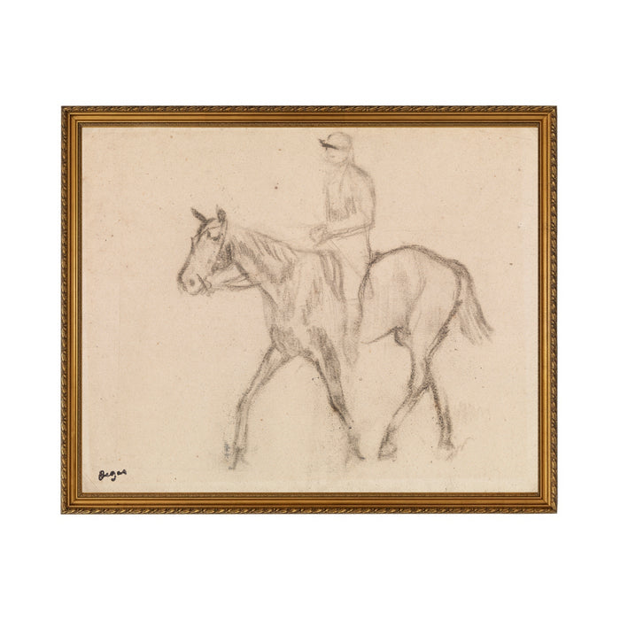 Jockey - Unframed Art Print