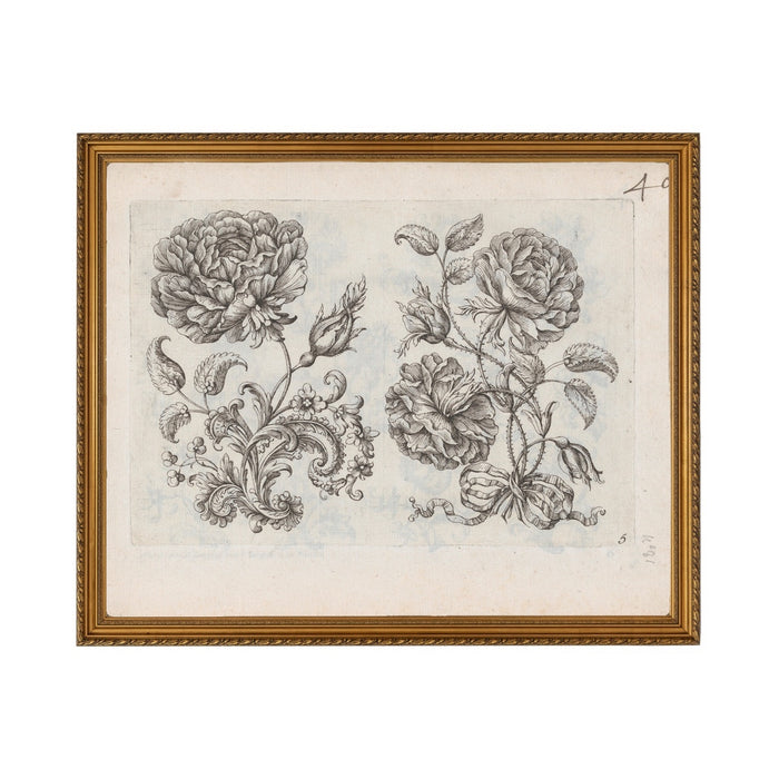 Vintage Rose - Unframed Art Print
