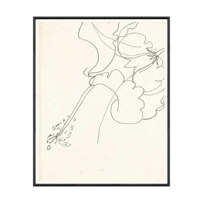 Floral Sketch No. 01 Framed Artwork