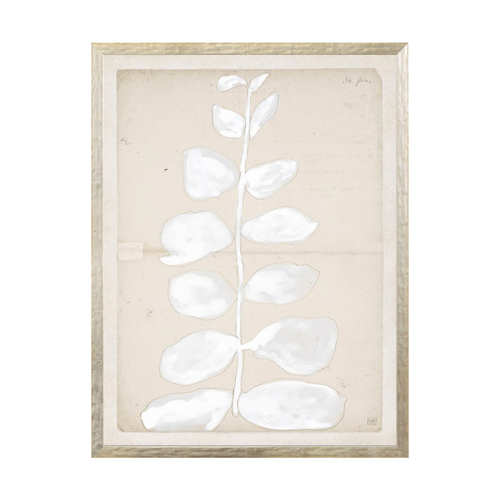 Neutral Leaf Framed Artwork