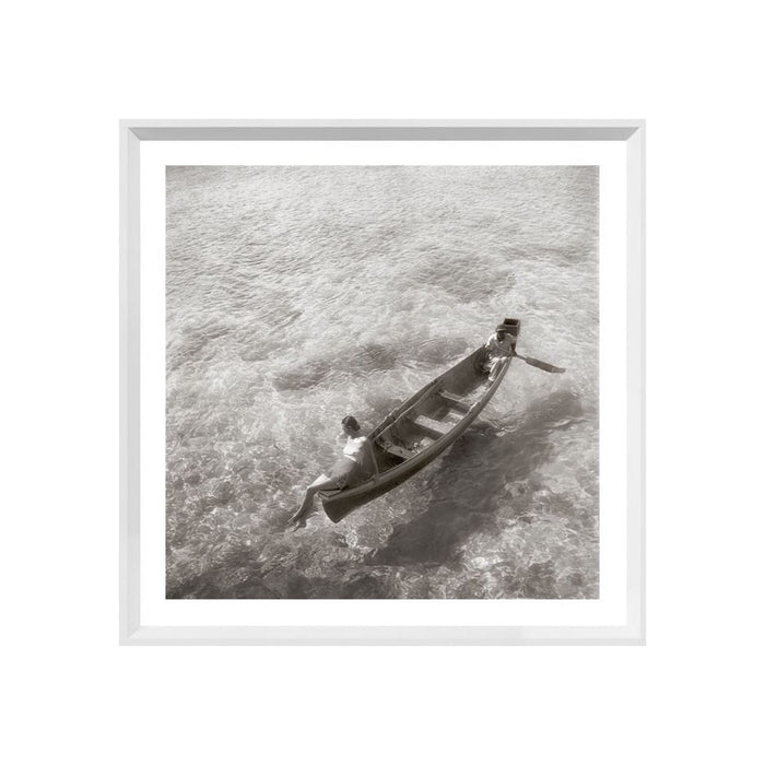 Boating in the Bay Framed Artwork