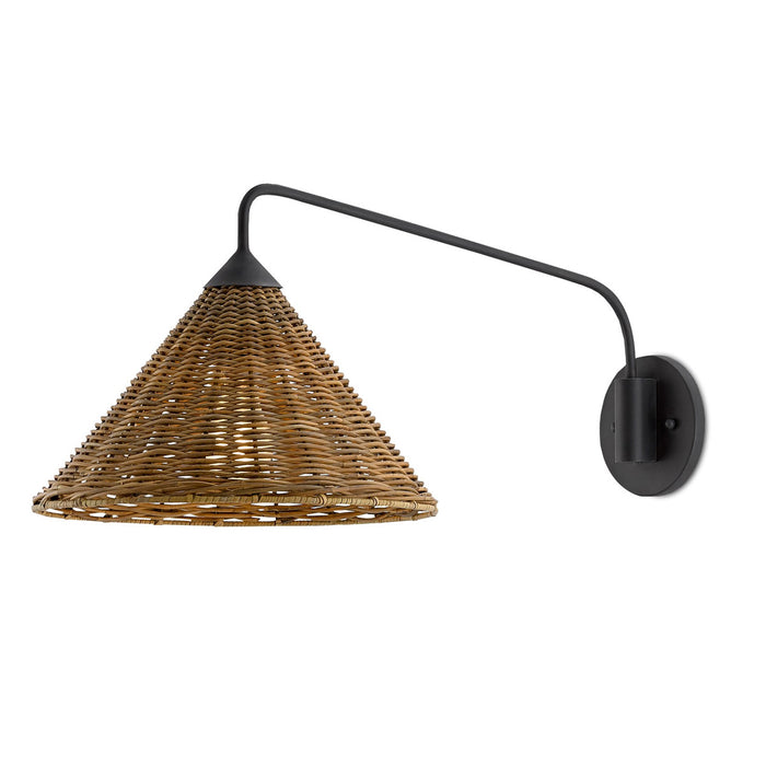 Basket Swing Arm Sconce