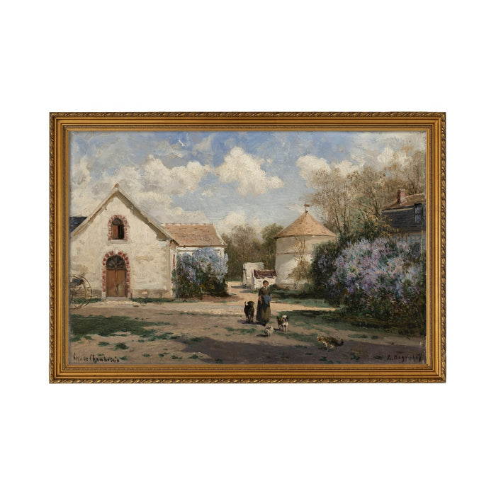 A Quiet Village - Unframed Art Print