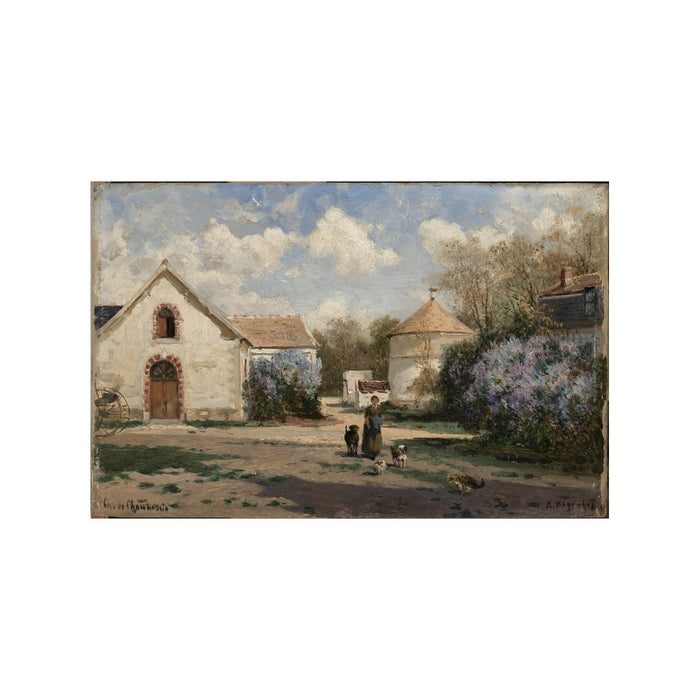 A Quiet Village - Unframed Art Print