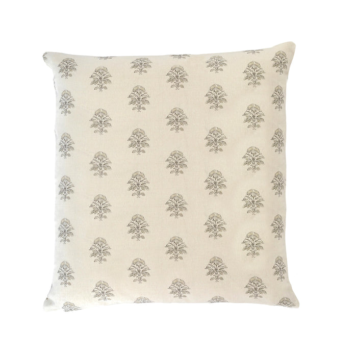 Iris Pillow Cover - Vanilla