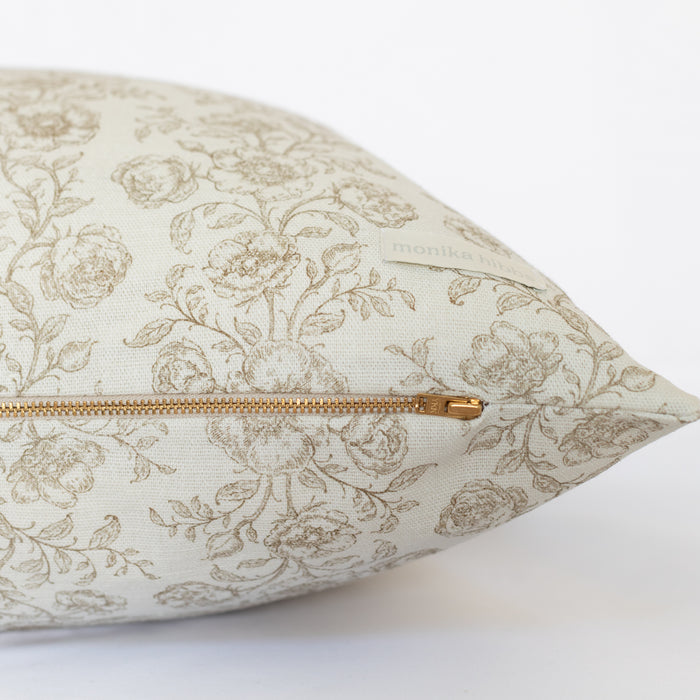 Mabel Lynn Pillow Cover - Chestnut