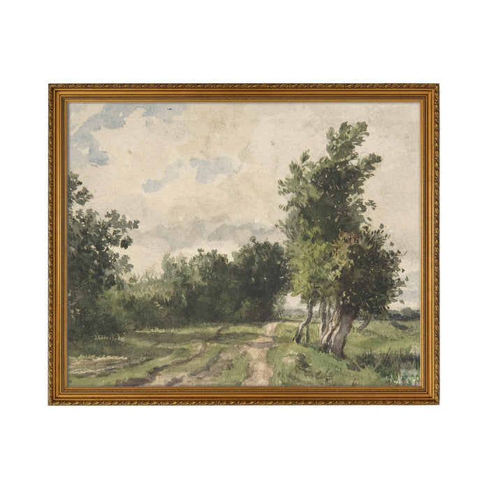 Provence in Watercolour - Unframed Art Print