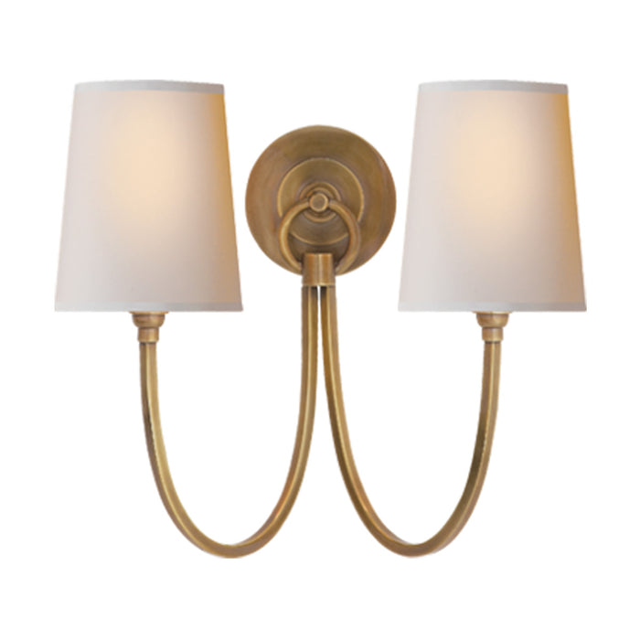Reed Double Sconce
