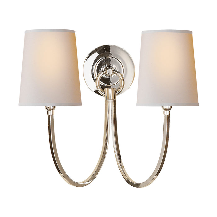 Reed Double Sconce