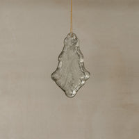 Antique Silver Glass Ornament