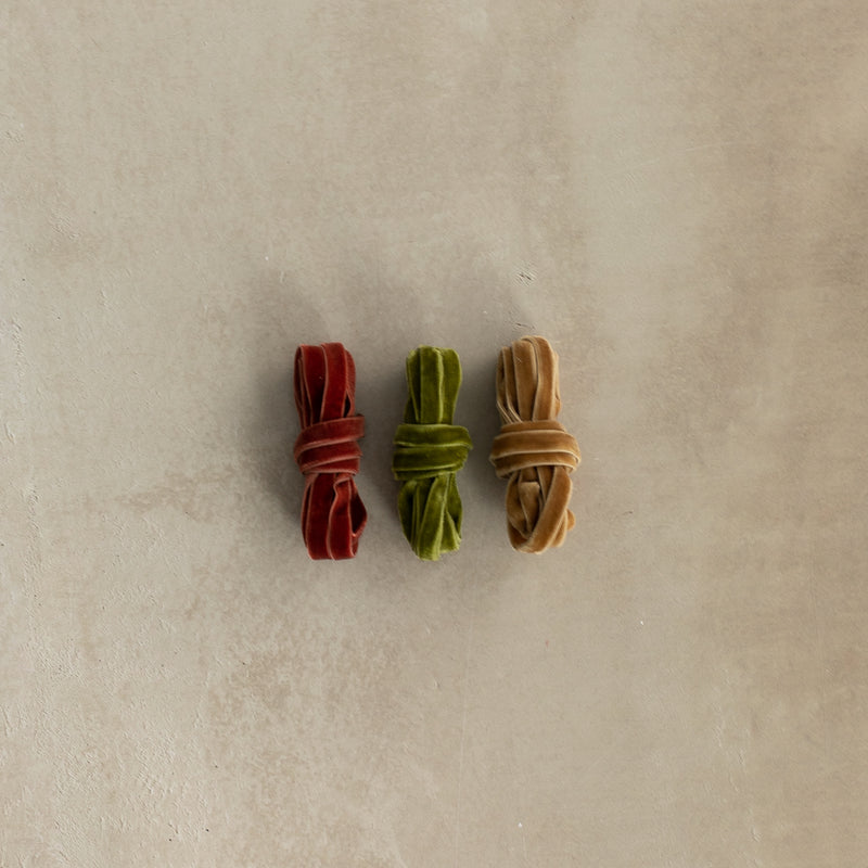 Velvet Ribbon - Crimson