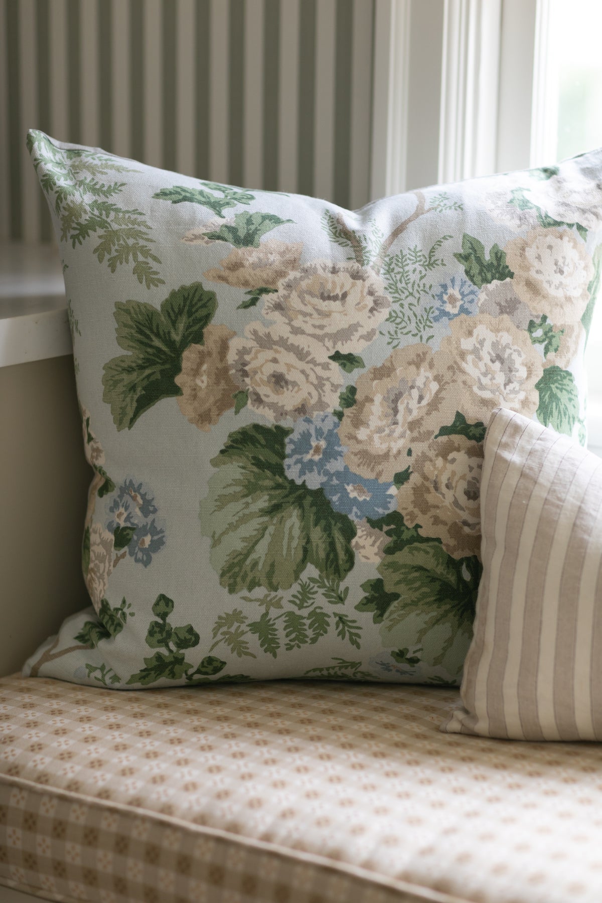 Julie Pillow Cover - Lake Blue
