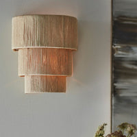 Everly 3-Tiered Sconce - Natural