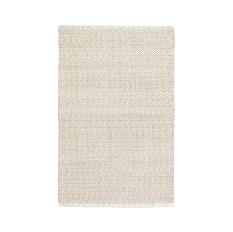 Herringbone Indoor & Outdoor Rug - Linen