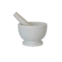 Hugo Marble Mortar & Pestle