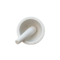 Hugo Marble Mortar & Pestle