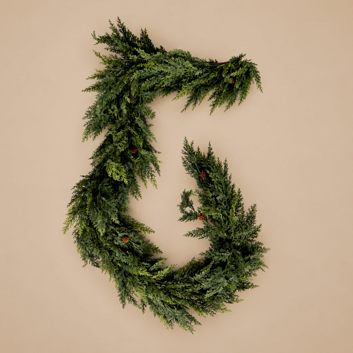 Holly Hills Cedar Garland - 9'