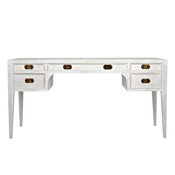 Africa Desk - White Wash