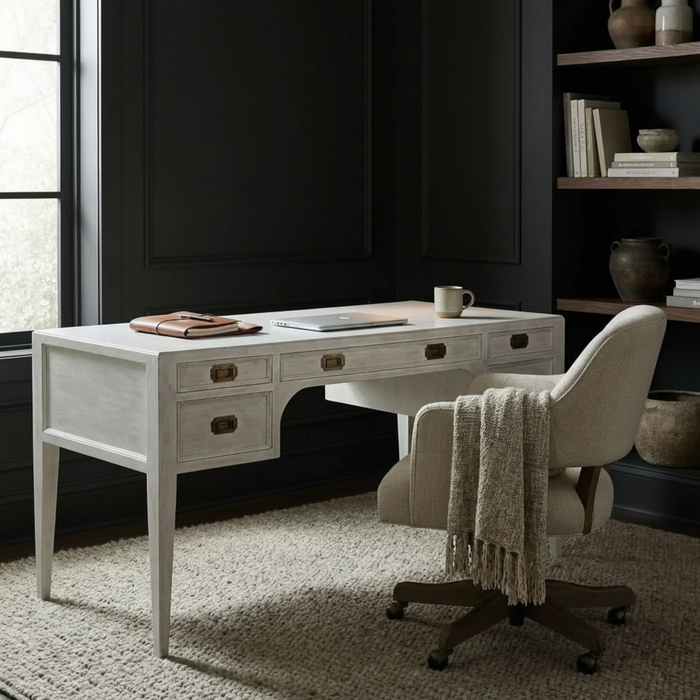 Africa Desk - White Wash
