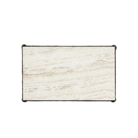 Agora Travertine Side Table