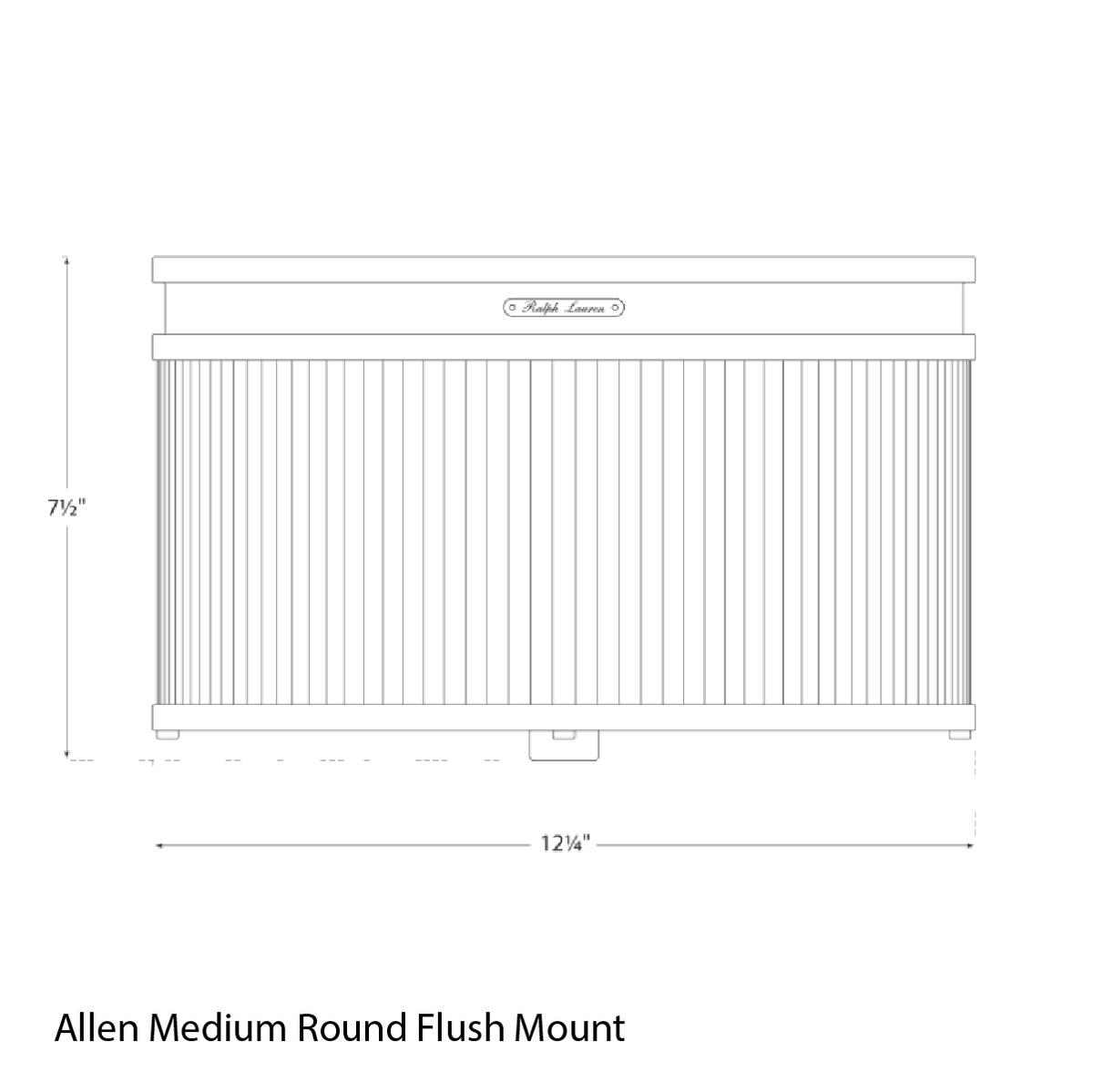 Allen Round Flush Mount