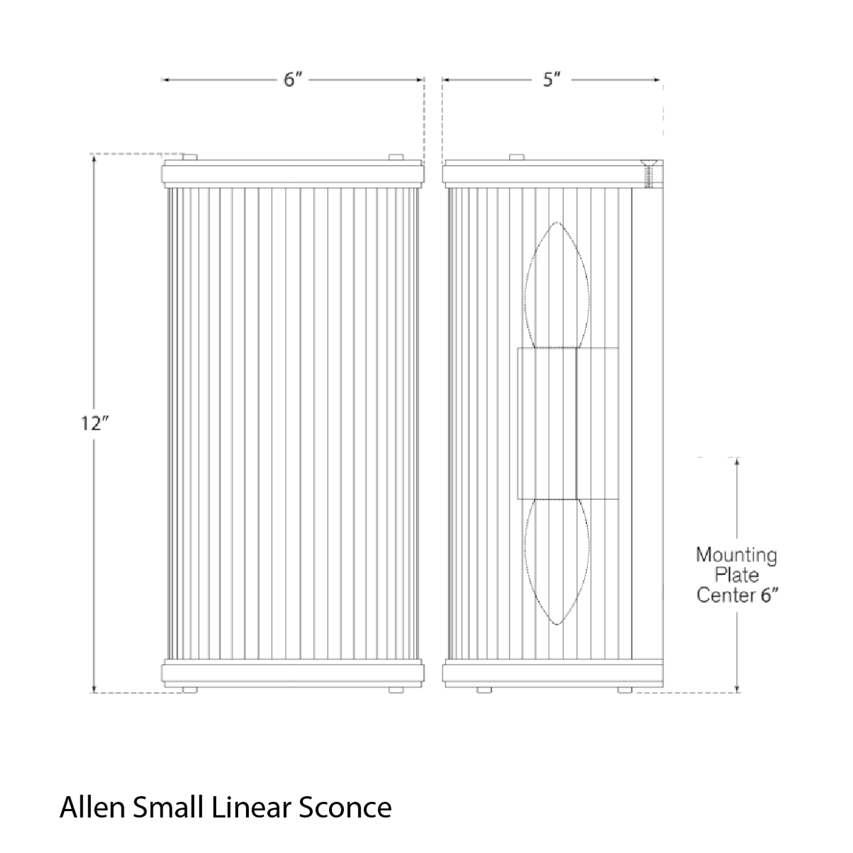 Allen Small Linear Sconce