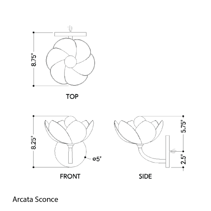 Arcata Sconce