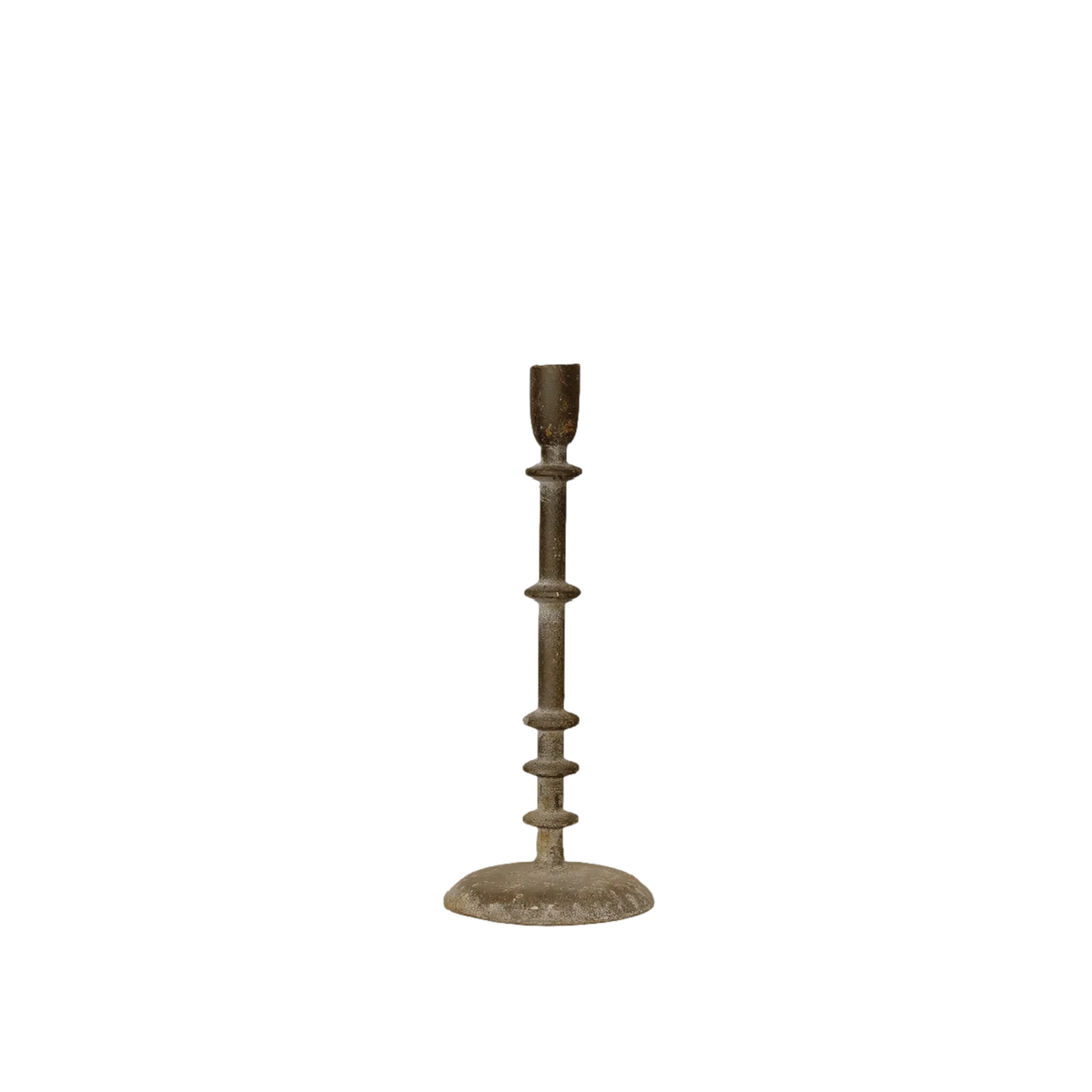 Augustus Iron Candle Holder - Short