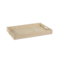 Benjamin Woven Raffia Tray