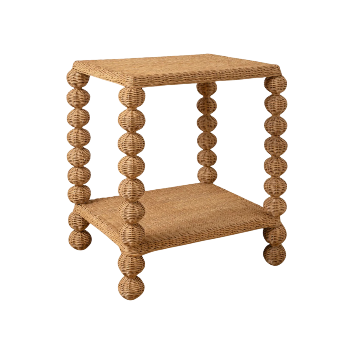 Bobbin Side Table - Oak