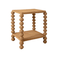 Bobbin Side Table - Oak