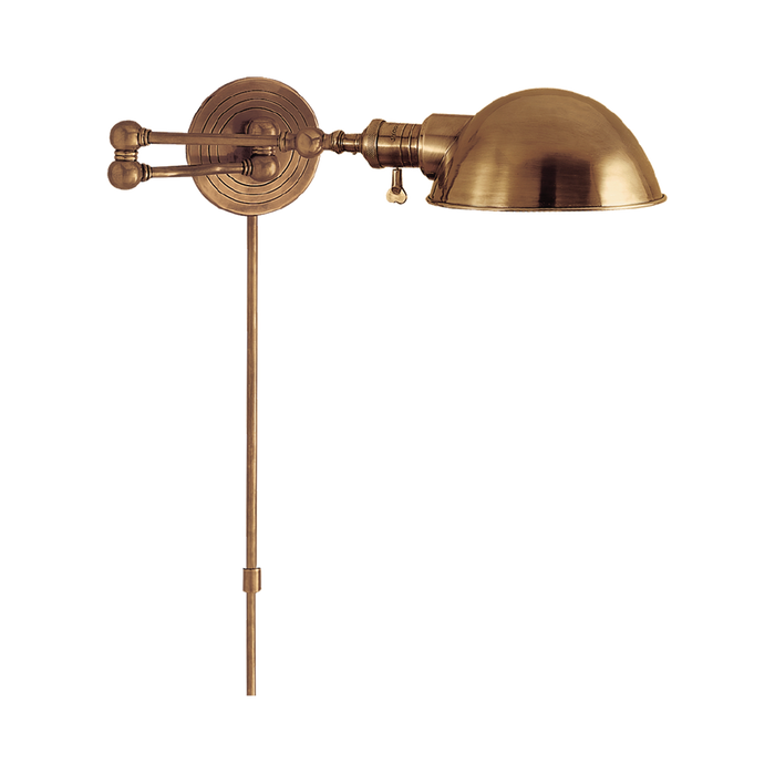 Boston Swing Arm with Apothecary Shade