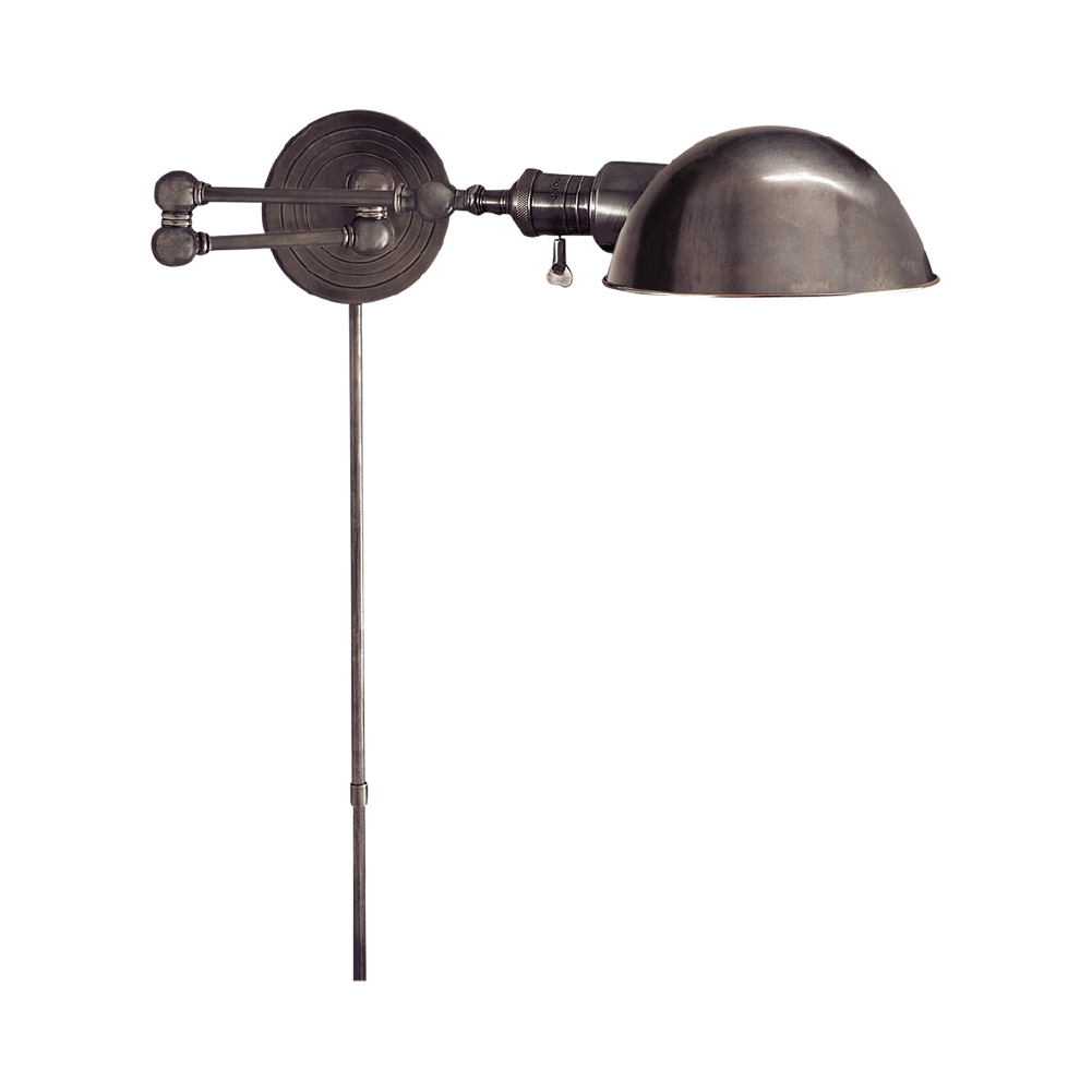 Boston Swing Arm with Apothecary Shade
