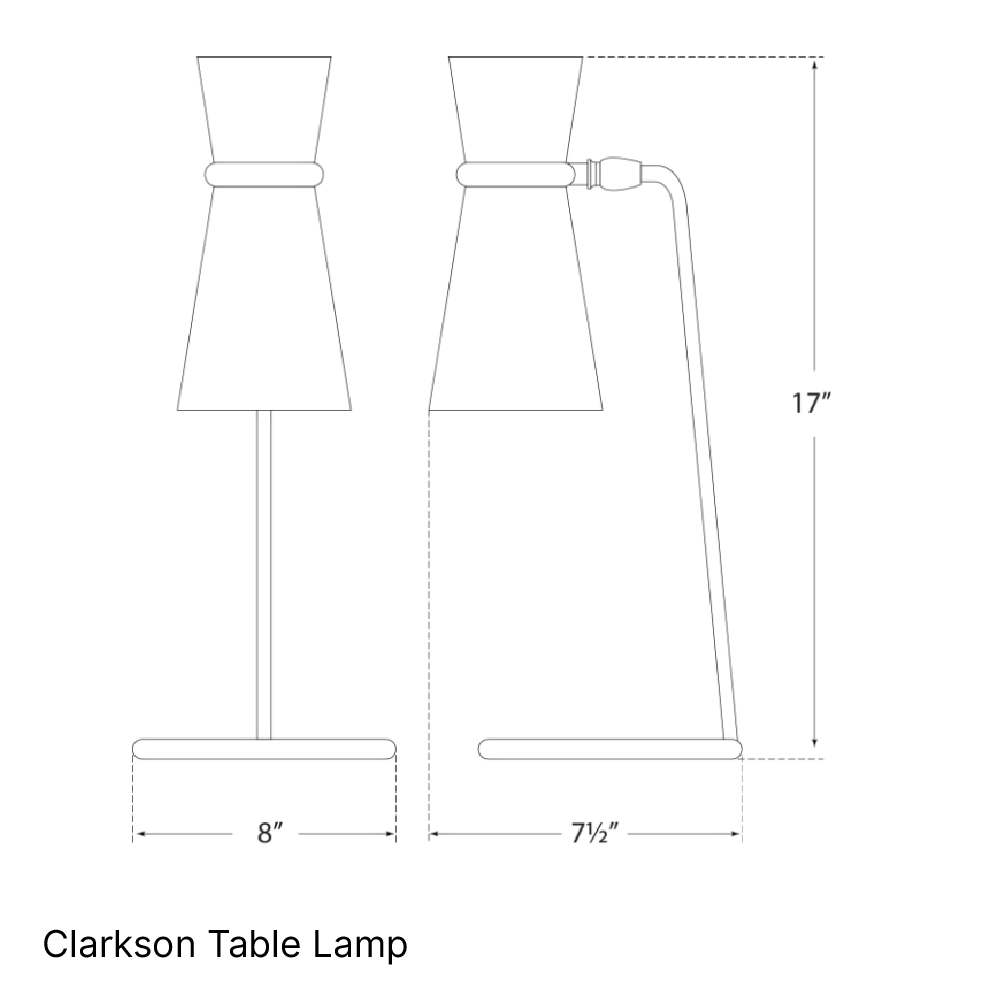 Clarkson Table Lamp