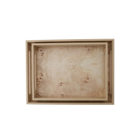Bradley Burl Wood Trays