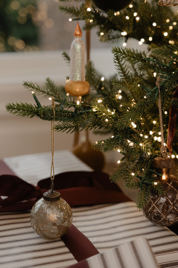 British Mercury Glass Ornaments