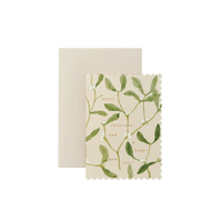 Greeting Card - Merry Mistletoe